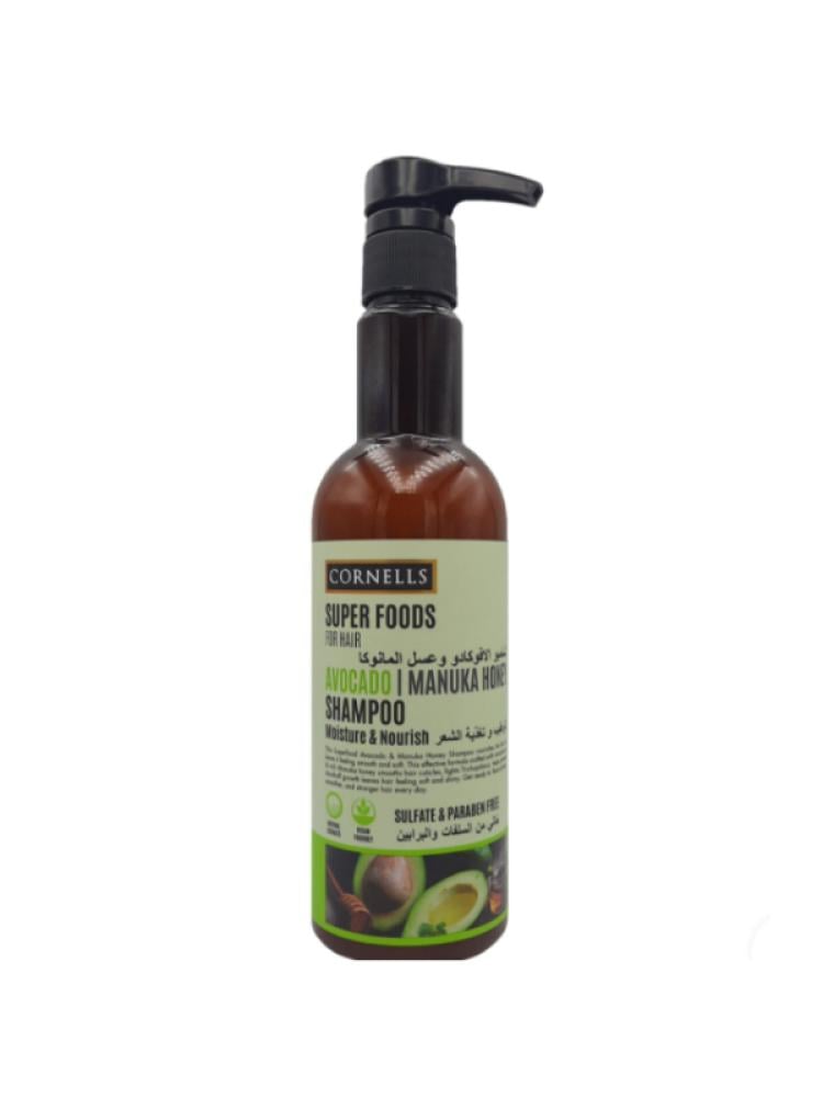 Best Sulfate Free Shampoo Avocado & Manuka Honey Cornell's 500ml