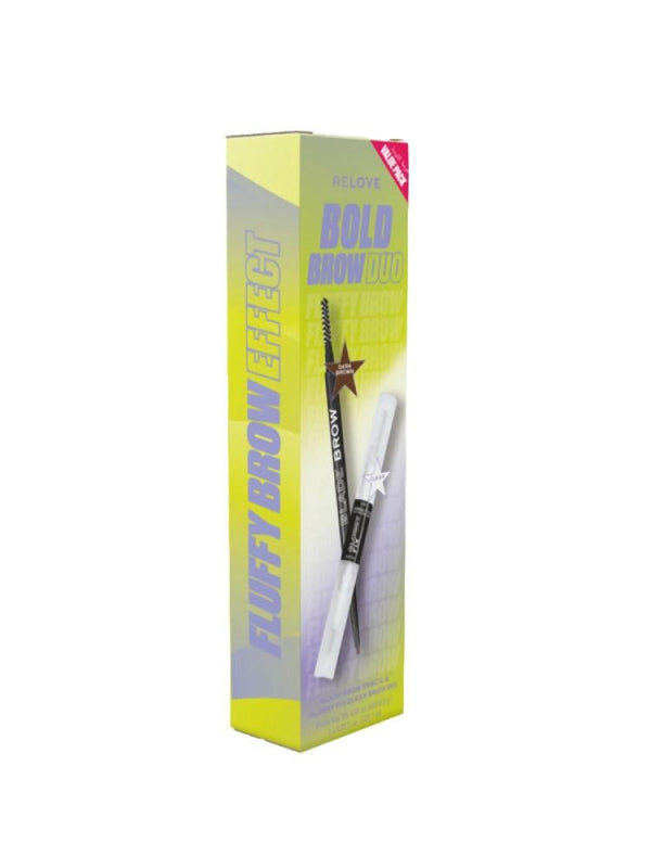 Relove Bold Brow Doo Gel Mascara & Eyebrow Pencil Set 2 Pieces