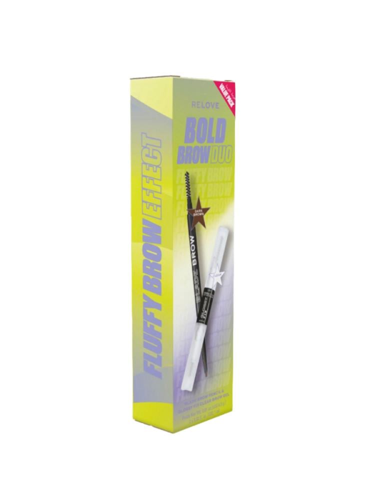 Relove Bold Brow Doo Gel Mascara & Eyebrow Pencil Set 2 Pieces