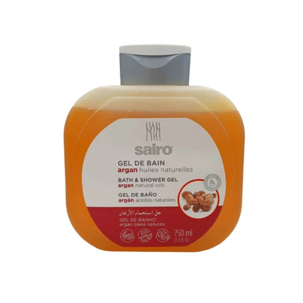 Sairo Argan Oil Shower Gel Moisturizing Body Wash for Dry Skin 750ml