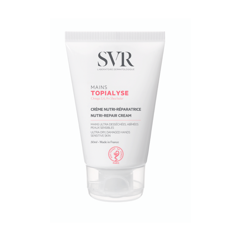 SVR Topialyse Mains Nourishing Repair Hand Cream with Shea Butter, 50ml