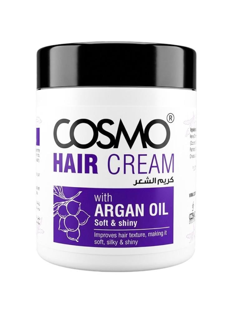 Cosmo Hair Cream with Argan Oil for Softness & Shine - 500ml