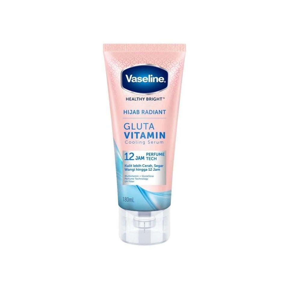 Vaseline Gluta Vitamin Body Serum Cooling Refreshing Skin 180ml
