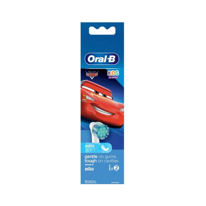 Electric Toothbrush Replacement Heads Kids Extra Soft Oral-B 2 Pieces