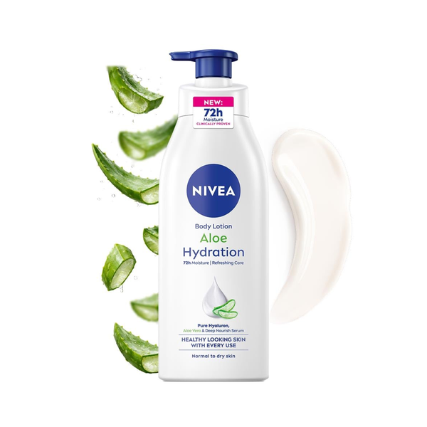 Nivea Body Lotion Aloe Vera Moisturizing Hydration Care Nivea 625ml