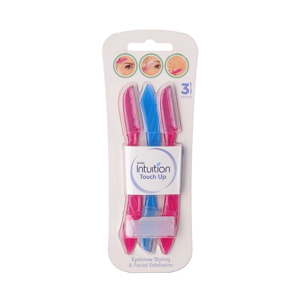 Schick Intuition Eyebrow Razors Precision Trimmer Blades 3 Count