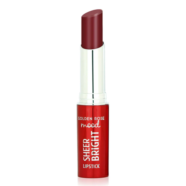 Lipstick Sheer Bright Finish Rosy Plum 108 Golden Rose