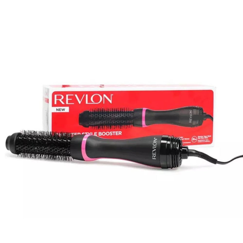 Revlon One Step Root Booster Hair Dryer and Styler Brush, 1000W, Black