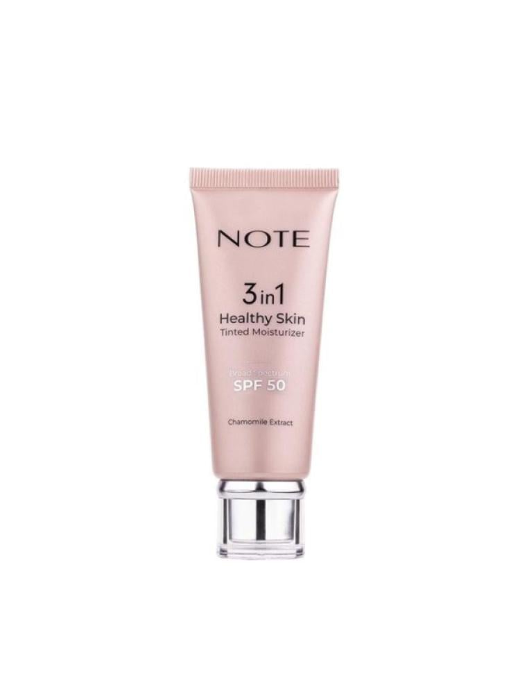 Tinted Moisturizer with SPF 50 3in1 Healthy Skin Note 50ml