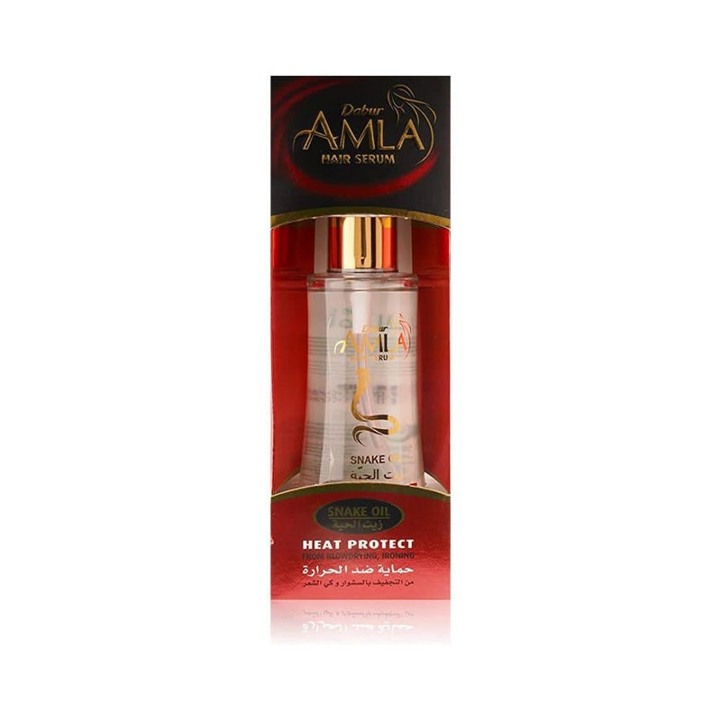 Heat Protectant Hair Serum Blow-Dry & Ironing Protection Dabur Amla 50ml