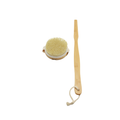 Wooden Bath Brush With Long Handle Exfoliating Pastel 1 Piece