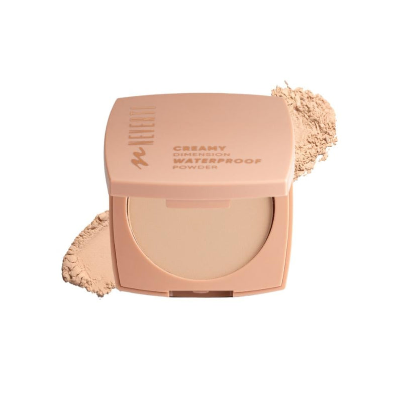 Neverti Cream Foundation Powder, Waterproof Full Coverage, Shade 003 Natural