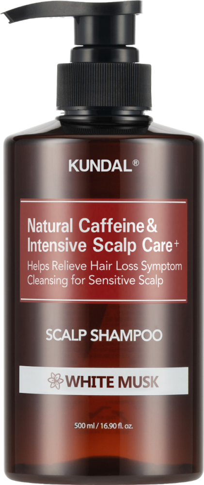Best Shampoo For Oily Hair Caffeine White Musk Kundal 500ml
