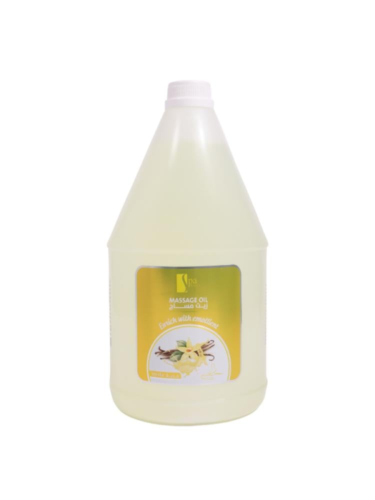 Spa System Vanilla Massage Oil Gallon