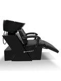 Salon System Luxury Leather Hair Wash Chair Black