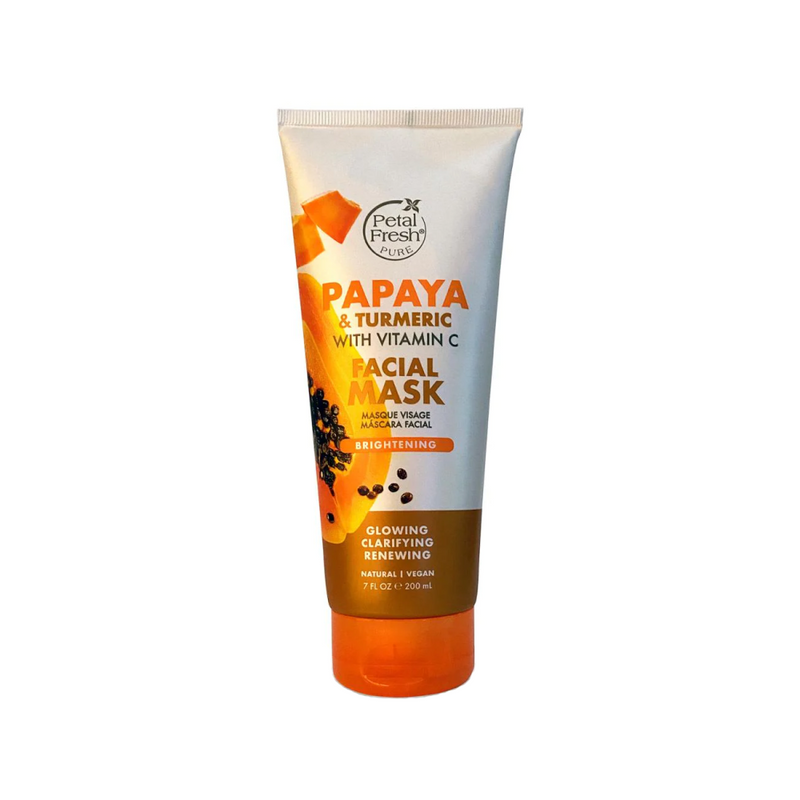 Best Vitamin C Face Mask Brightening Papaya and Turmeric Petal Fresh