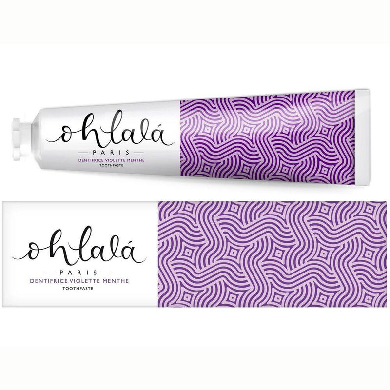 Toothpaste for Sensitive Teeth Violet Mint Ohlala 75ml