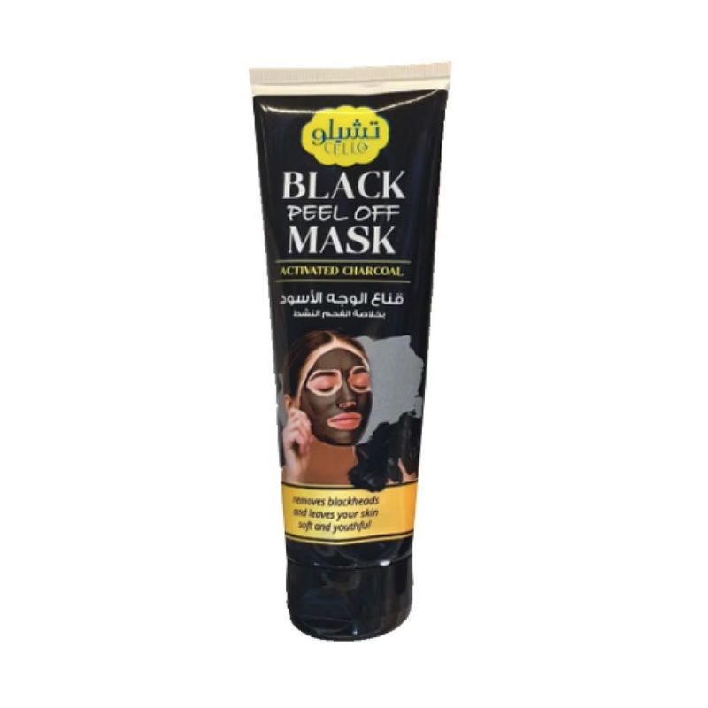 Charcoal Peel Off Mask Deep Cleansing Activated Carbon Chillo 120ml