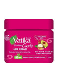 Vatika Hair Cream with Shea Butter, Hyaluronic Acid, Avocado - 300ml