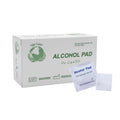 We Care Isopropyl Alcohol Swabs, 70% Concentration, 100 Count for Disinfection