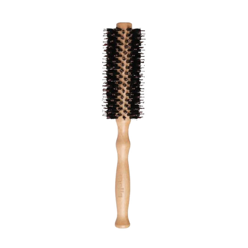 Mella Detangling Hairbrush with Wooden Handle PB004 for All Hair Types