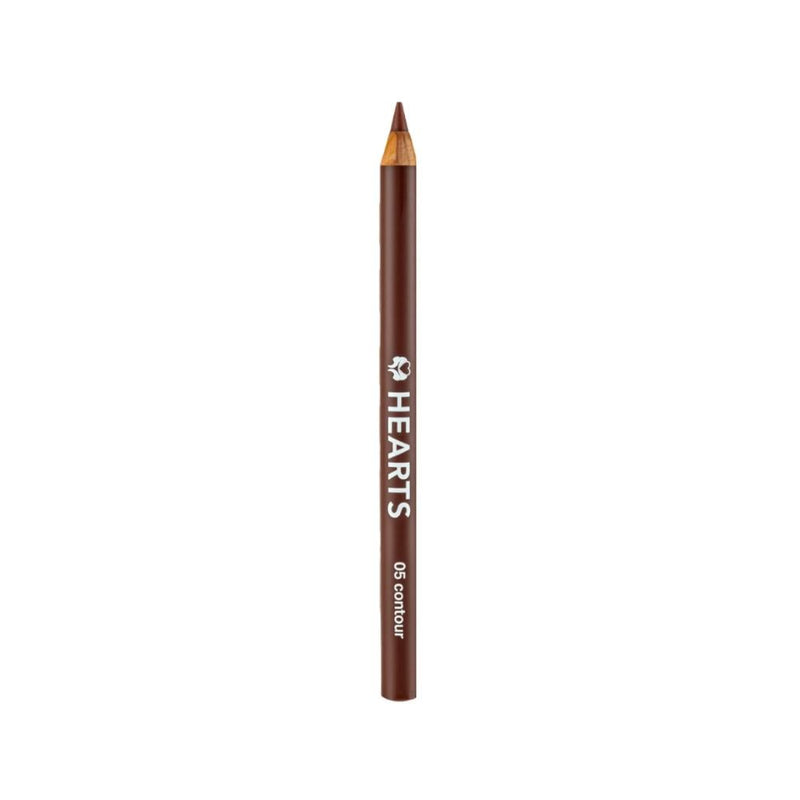 Hearts Lip Liner 05 Contour - Long-Lasting, Pigmented, Precise Definition