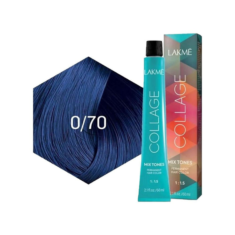 Hair Dye Mixer Mix Tone Blue 0/70 Color Enhancer Lakme 60ml
