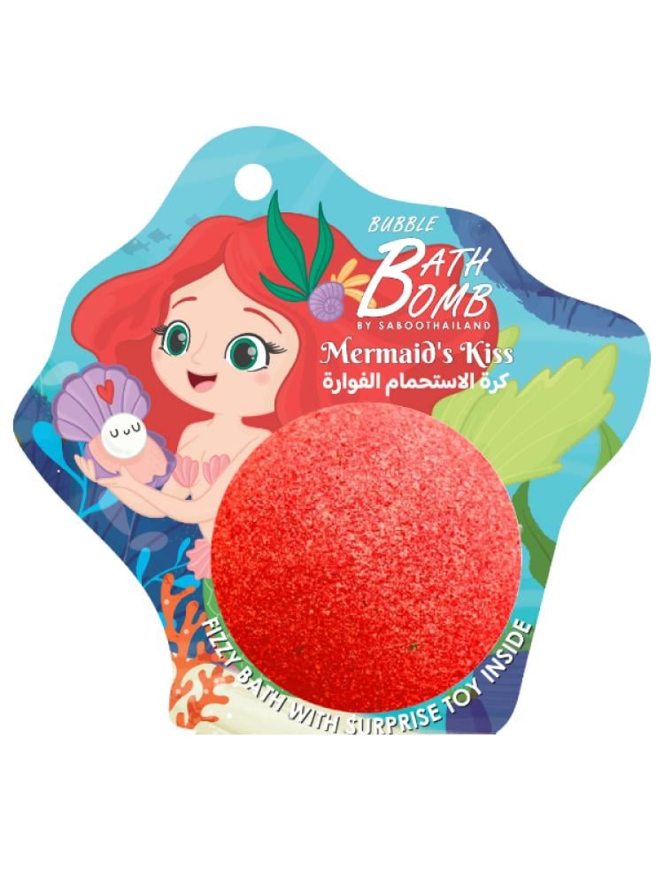 Mermaid Bath Bomb with Surprise Inside Saboo 100g