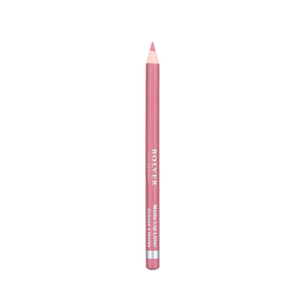 Bolver Matte Lip Liner L25, Long-Lasting Lip Definition Pencil