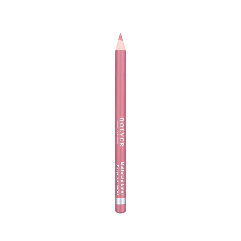 Bolver Matte Lip Liner L25, Long-Lasting Lip Definition Pencil
