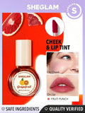 Lip & Cheek Tint Fruit Punch Hydrating Natural Look Sheglam 1 Piece