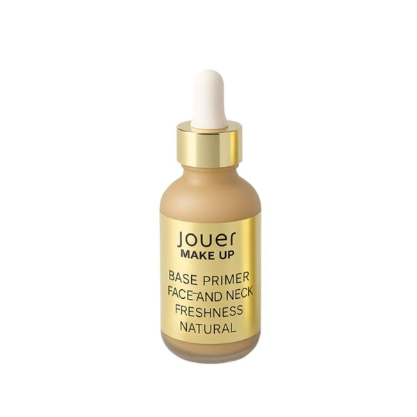 Jouer Glow Face and Neck Primer, Vitamin C & Hyaluronic Acid, 12 Natural
