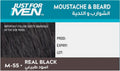 Just For Men Mustache & Beard Dye Natural Black M-55 1 Application