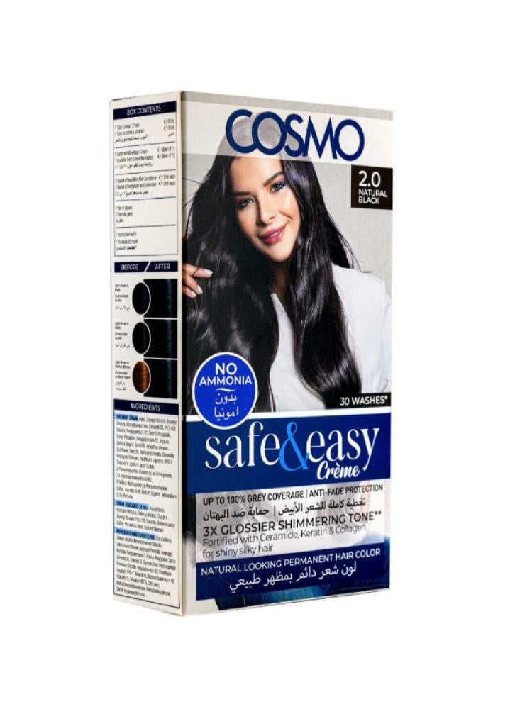 Cosmo Ammonia-Free Hair Dye 2.0 Natural Black
