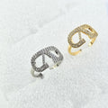Women's Ring Modern Sophisticated Design Elegant Accessory 2589-014