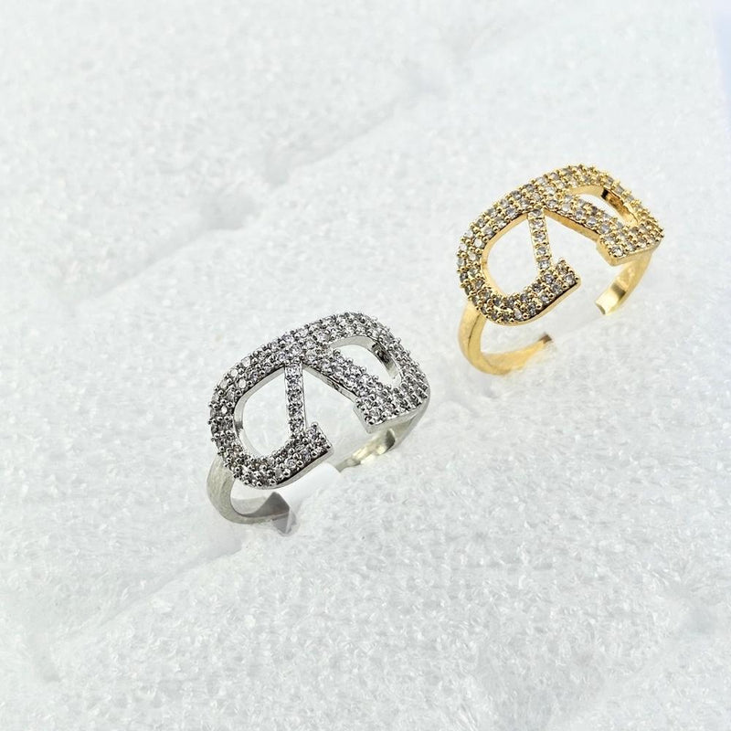 Women's Ring Modern Sophisticated Design Elegant Accessory 2589-014