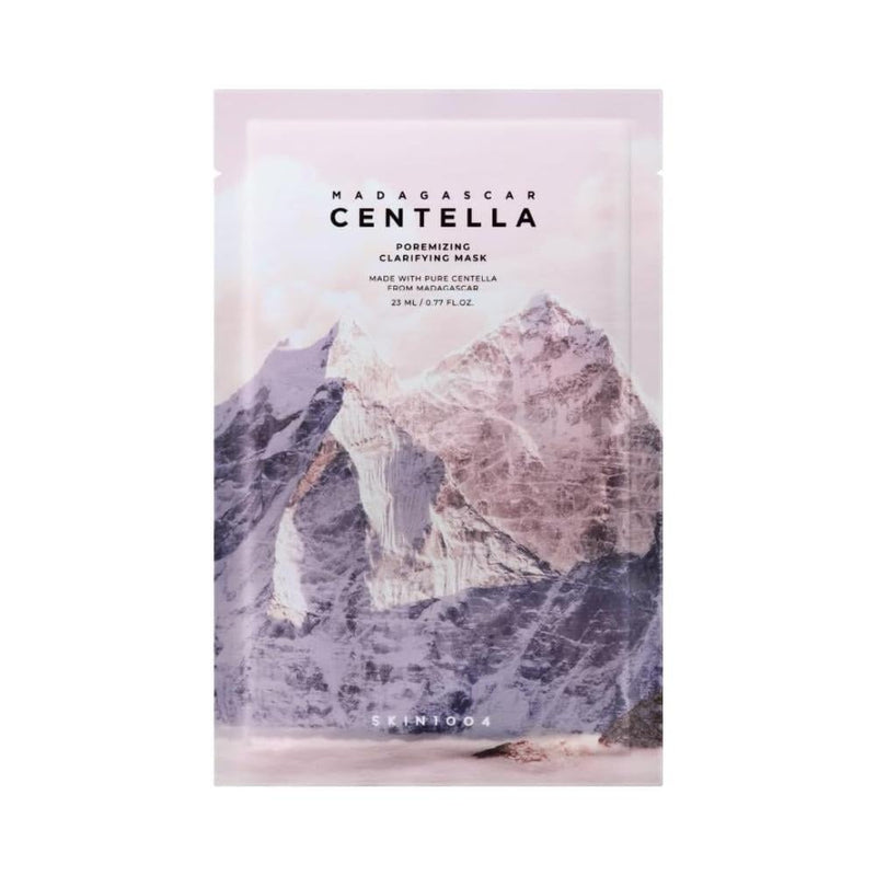Centella Pore Refining Sheet Mask Hydrating and Soothing Skin 1004 23ml