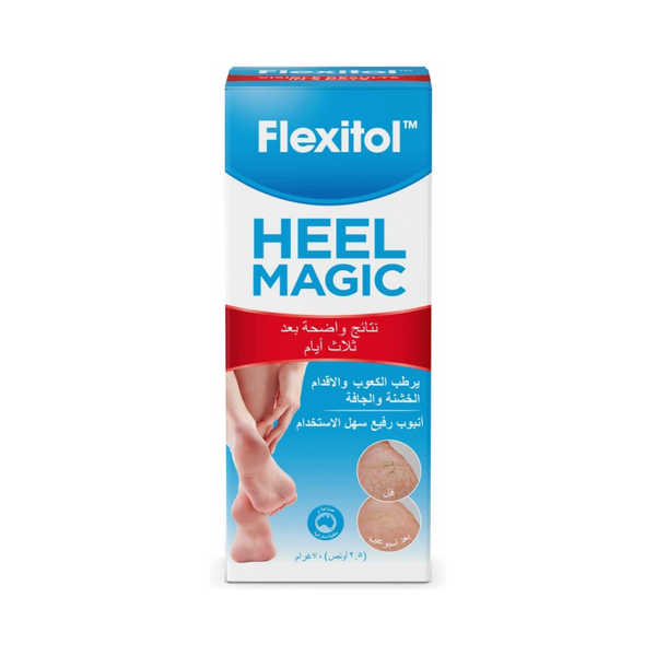 Flexitol Heel Magic Moisturizer Stick for Dry Rough Skin, 70g