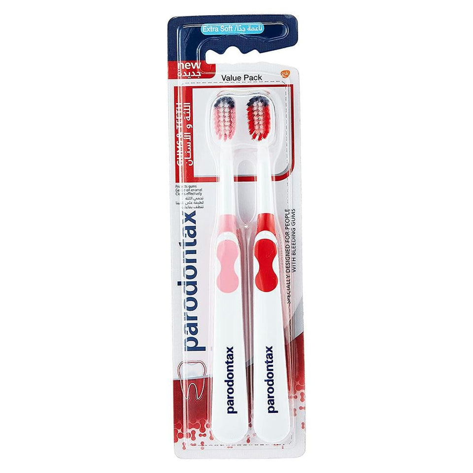 Parodontax Gum & Teeth Toothbrush Soft for Sensitive Gums Gentle Cleaning 1 toothbrush
