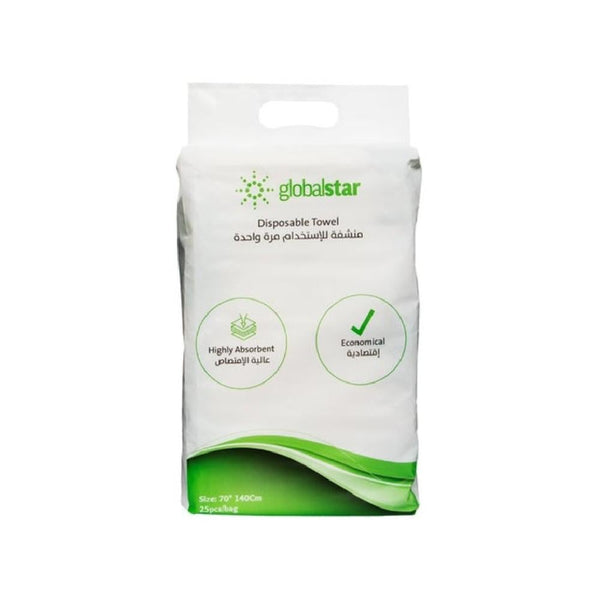 Globalstar Disposable Salon Towels 70 x 140 cm 25 Count