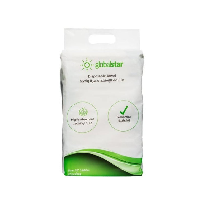 Globalstar Disposable Salon Towels 70 x 140 cm 25 Count