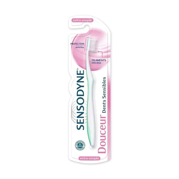 Toothbrush for Sensitive Teeth Extra Soft Douceur Sensodyne 1 Count