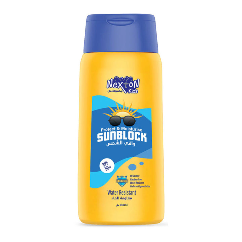 Buy Kids Sunblock SPF 50 Water Resistant Protection Nexton 135ml