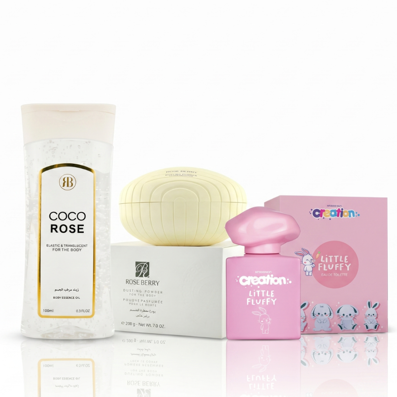 Body Care Set Long-Lasting Fragrance Hydrating Body Oil Spray 3-Step Post-Shower Kit