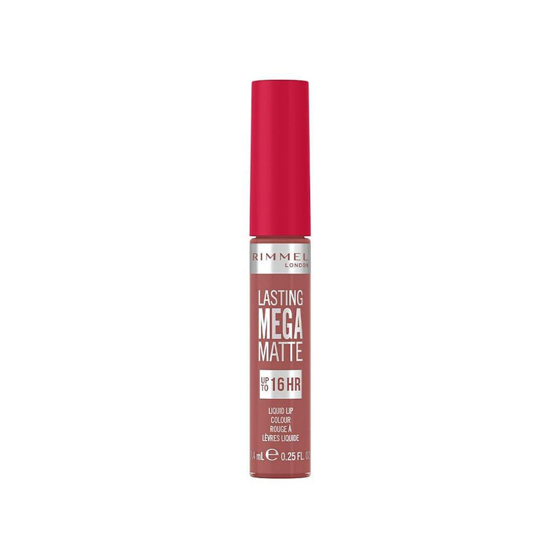 Matte Liquid Lipstick Lasting Mega Matte Blush Rimmel London 7.4ml