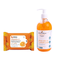 Jardin ?lene Vitamin C Body Gel & Beauty System Retinol Wipes Set