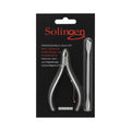 Cuticle Care Kit Stainless Steel Scissors And Hook Solingen 1 Set