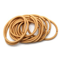 Basic Care Thin Hair Ties, 20 Count, Black