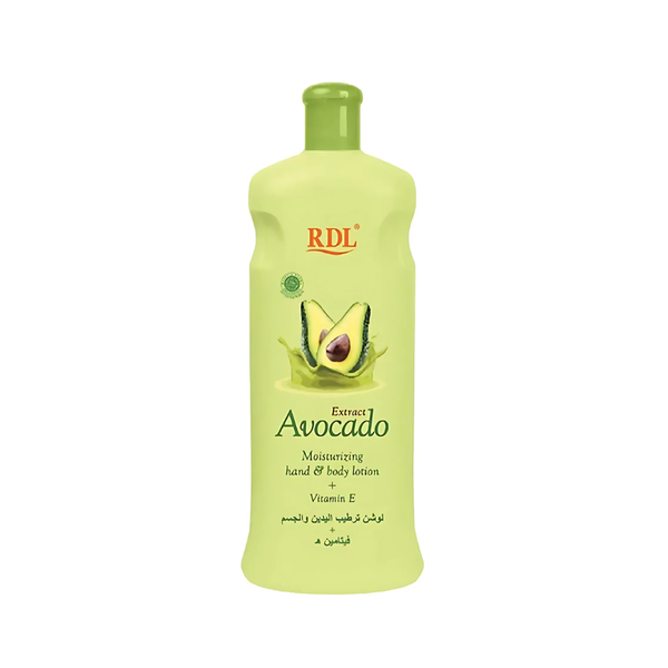 Hand and Body Lotion Avocado Moisturizing Nourishing RDL 600ml