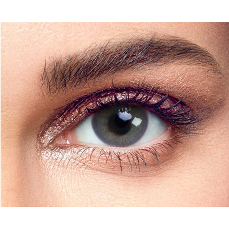 Eye Contact Lenses Color Gris Natural Grey Tone Anesthesia 2 Pack